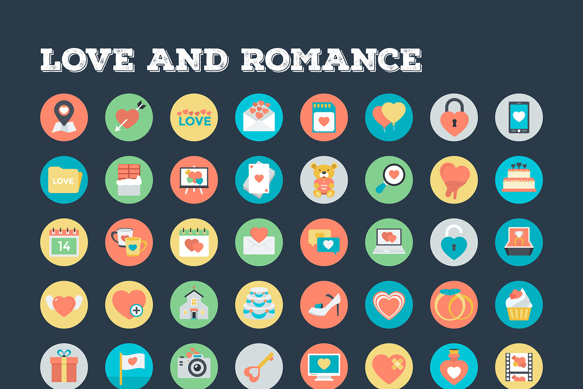 4059 Flat Rounded Vector Icons, a Duotone Icon by Vectors Market (Photo 12 of 21)