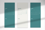 Teal Minimalist Yearly Planner 2026, a Print Template by McLittle Stock (Thumbnail 3 of 6)