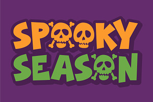 Spooky Girls - Halloween Font