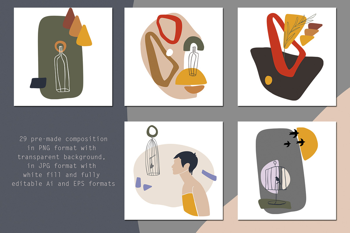 Abstract modern women, an Object Graphic by Vera●Suleimanova (Photo 12 of 17)