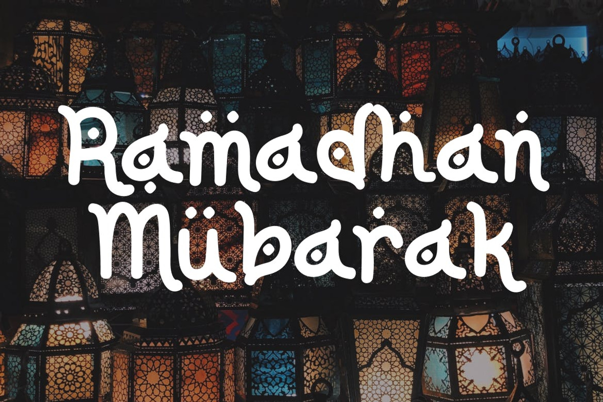 Musandam - Arabic look font, a Script Font by TokoPress (Photo 7 of 10)