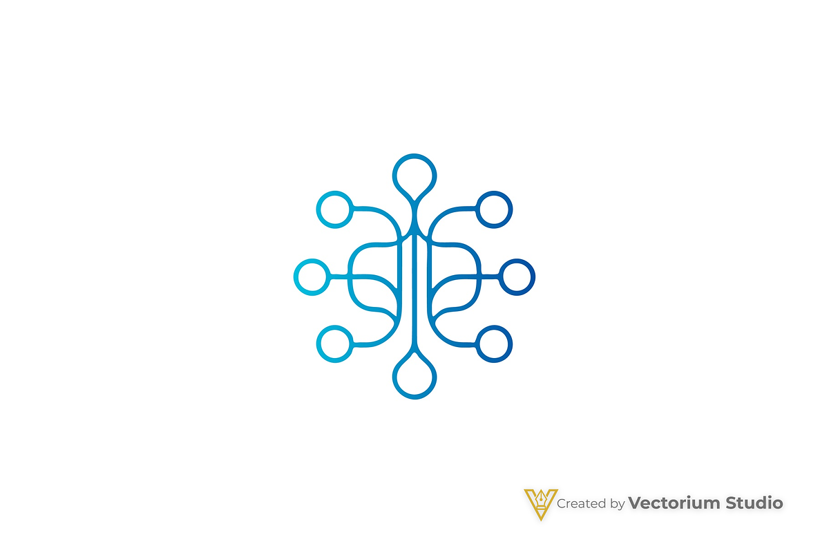 Abstract Network Tech Logo, a Branding & Logo Template by Vectorium Studio (Photo 1 of 16)
