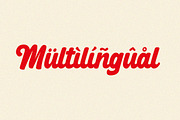 Radler Thunder – Bold Retro Script, a Font by typeline studio (Thumbnail 6 of 9)
