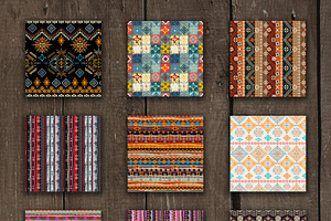 Ethnic Seamless Patterns-2