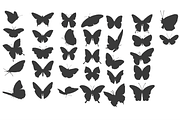 Butterfly Silhouettes for Crafters, an Object Graphic by Brandi Lea Designs (Thumbnail 2 of 2)