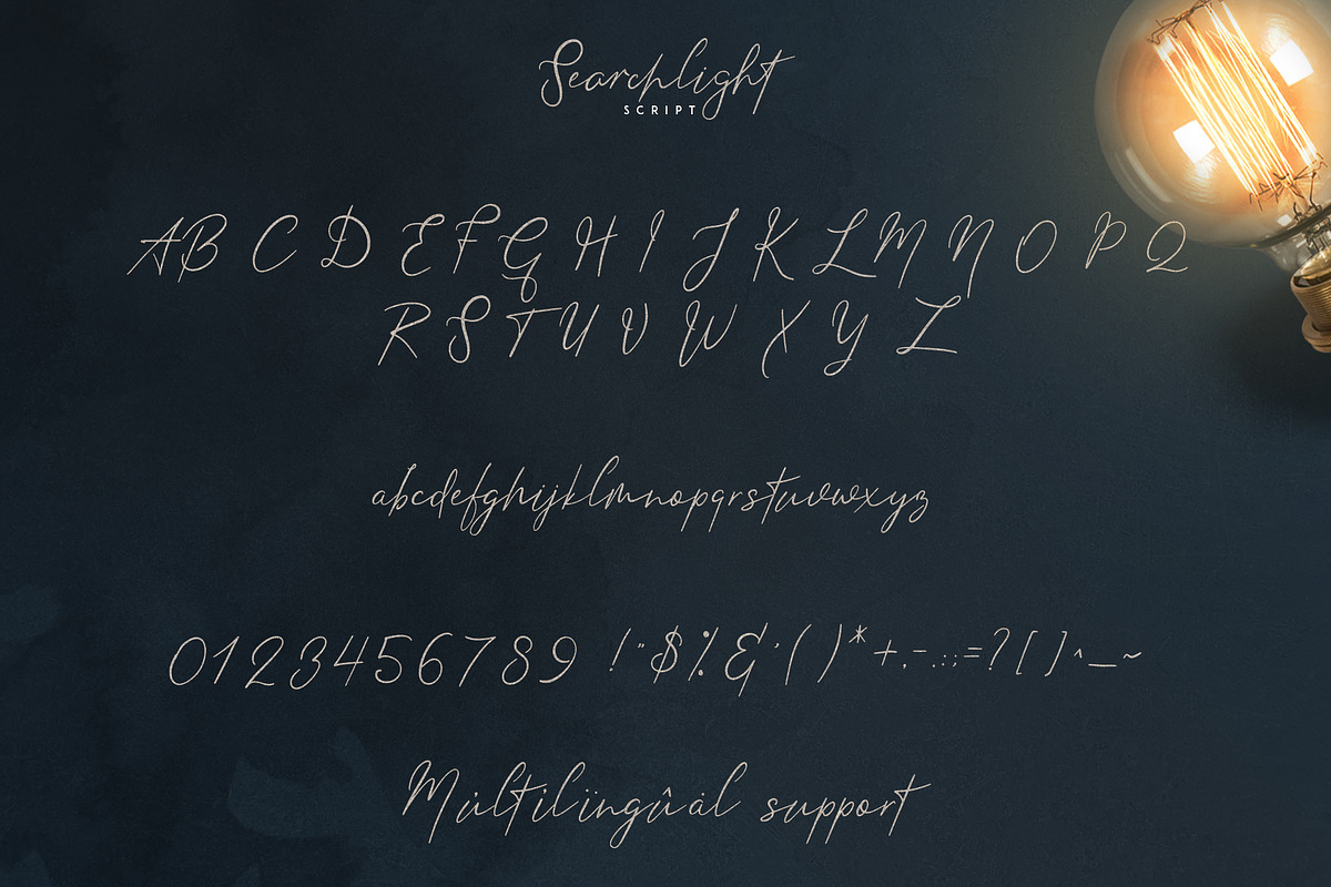 Searchlight - font trio preview 8