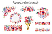 Watercolor wildflowers set, an Illustration by Artmanata (Thumbnail 3 of 26)