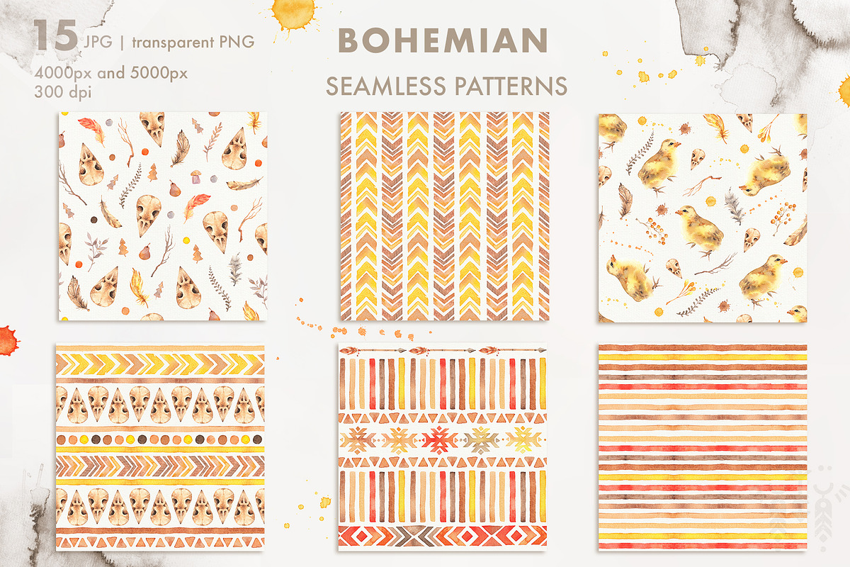 Chicken Seamless Patterns, a Pattern Graphic by Lumitar (Photo 3 of 7)
