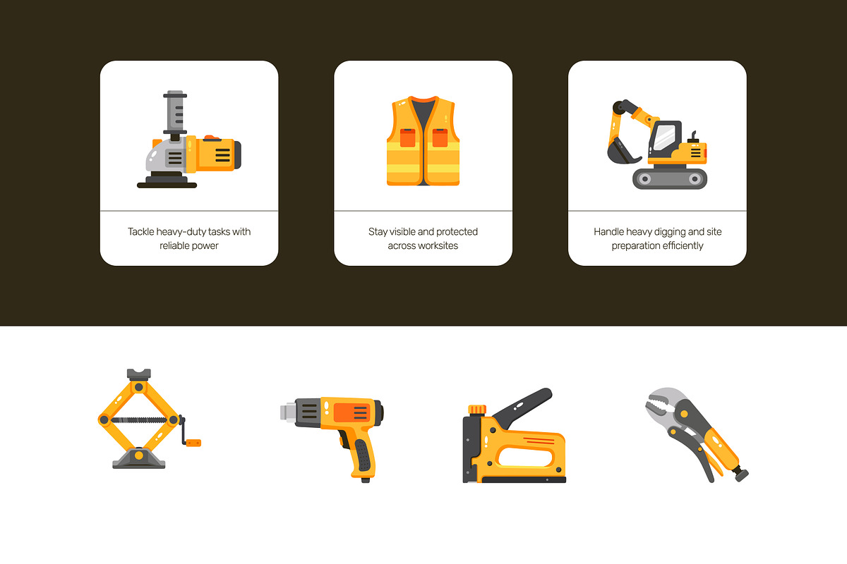 75 Construction Flat Icons, an Emoji Icon by Prosymbols (Photo 8 of 8)