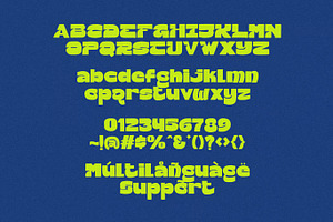 THE BOLD - SansSerif Extra Bold Font