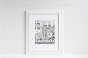 White Picture Frame Isolated, a Print Template by Her Creative Studio (Thumbnail 2 of 2)