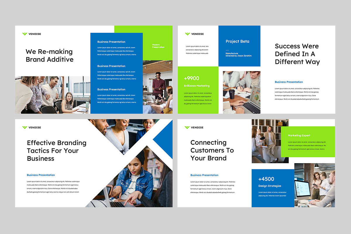 VENDISE - Powerpoint Template, a Presentation Template by rgbryand