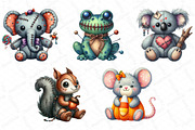 Halloween Voodoo Animal Doll Clipart, an Illustration by DreamPrint404 (Thumbnail 4 of 5)