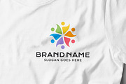 People, Team, Group and Family Logo, a Branding & Logo Template by pne-design (Thumbnail 1 of 2)