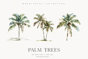 Palm Trees, a Decorative Illustration by PeDe Designs (Thumbnail 5 of 9)