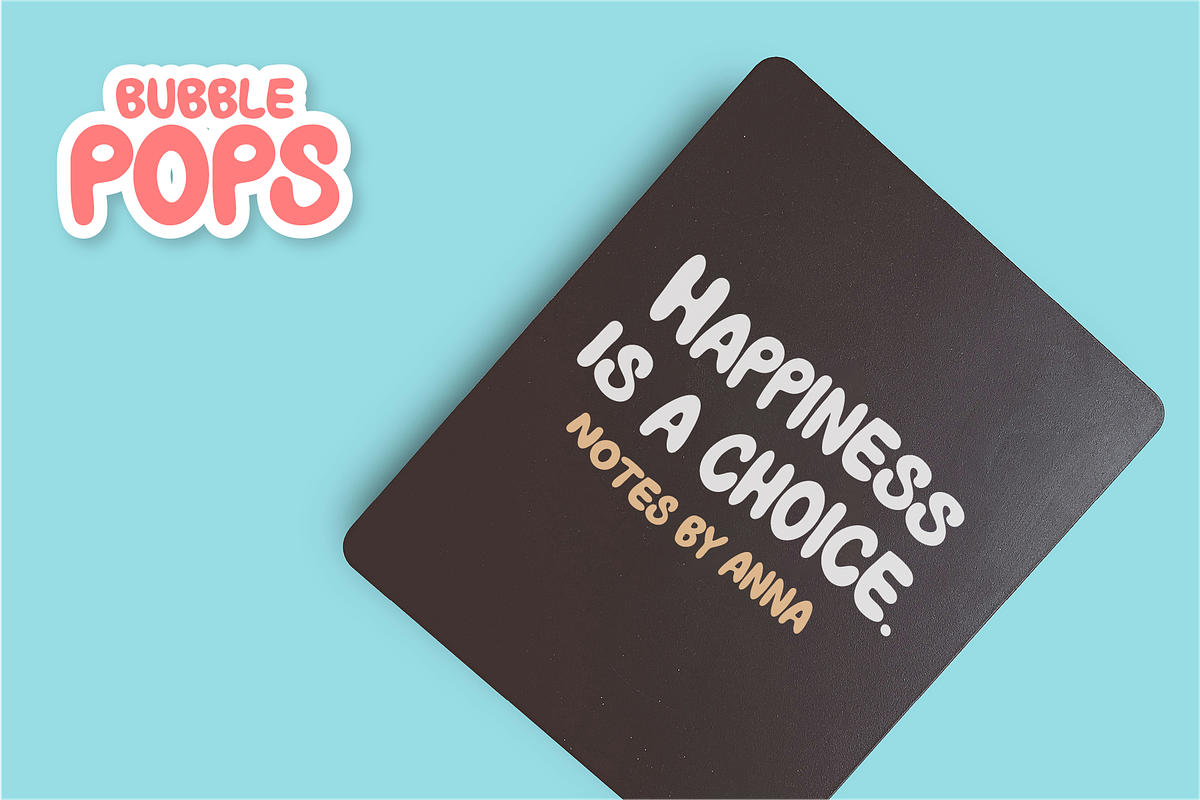 Bubble Pops - Fun Display, a Sans Serif Font by Indotype Foundry (Photo 7 of 10)
