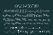 Valentina Cursive font Script Font, a Script Font by WhymoreArt (Thumbnail 10 of 10)
