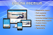 Enigma Premium  WordPress Theme, a WordPress Template by Weblizar Themes & Plugin (Thumbnail 3 of 3)