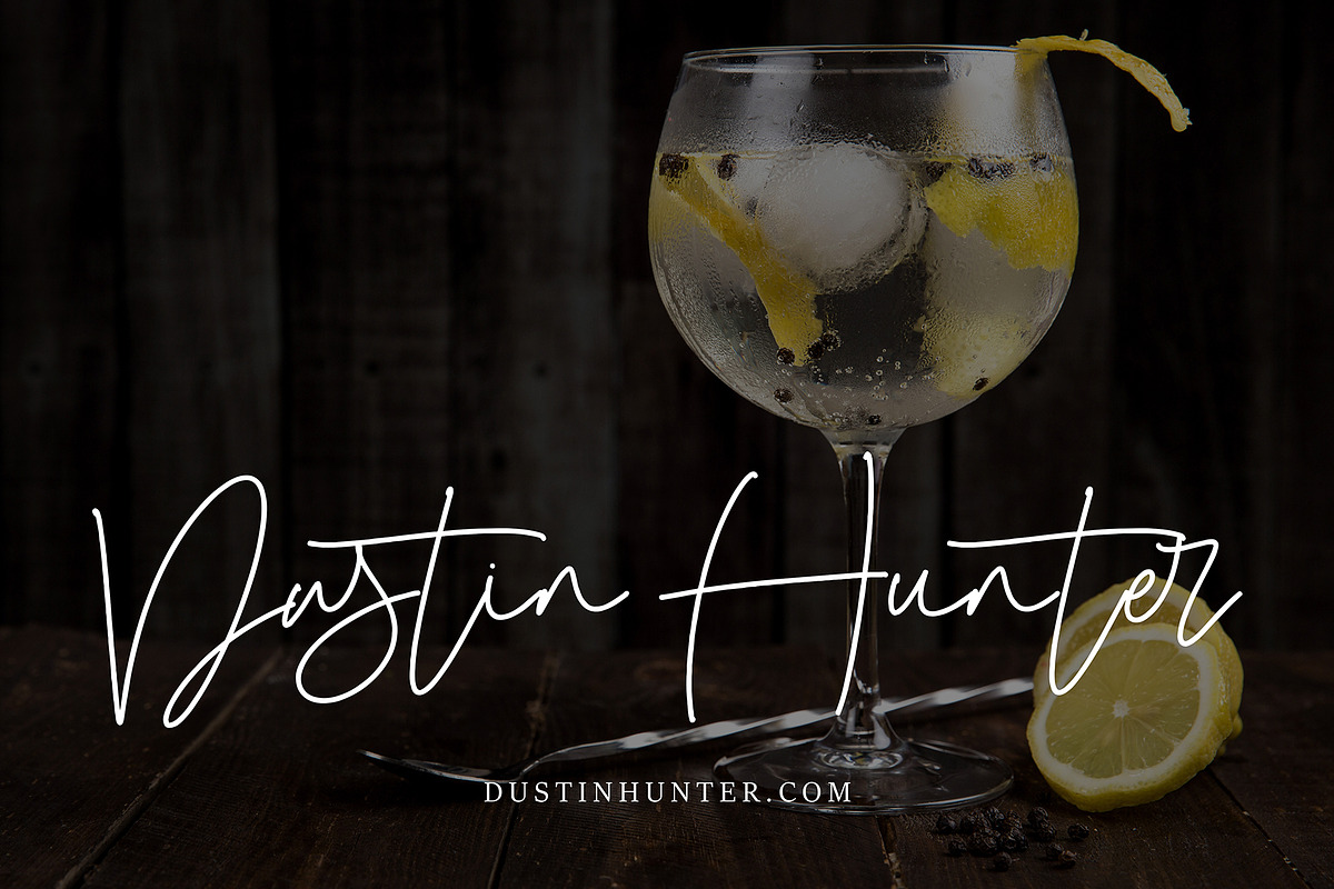 Rustty Dope, a Script Font by pineungtype (Photo 9 of 10)