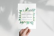 Elegant wedding invitation template, an Invitation Template by Samantha Logue (Thumbnail 3 of 4)