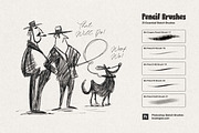 Everyday Sketch Photoshop Brushes, a Brush Add-On by brushapes.com (Thumbnail 5 of 9)