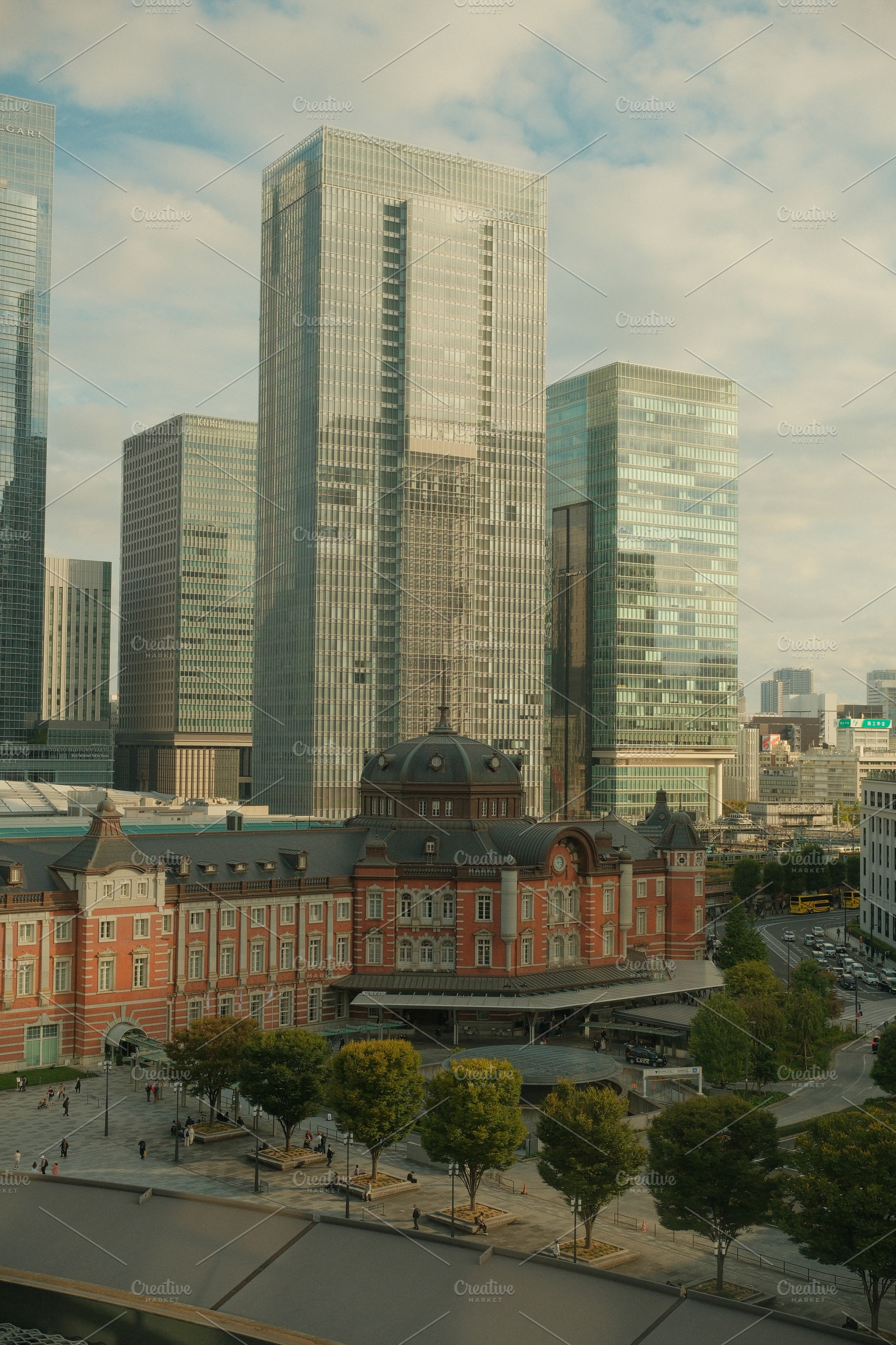 Tokyo Train Station, an Architecture Photo by Merinda Designs