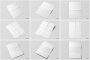 A4 Poster Folded Mockup Pack, a Mockup by Remnand Studio (Thumbnail 2 of 13)