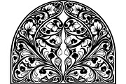 Vintage Ornamental Arch Frame Vector, a Decorative Illustration by Designer_Momina (Thumbnail 14 of 21)