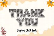 Drawing - Kids Font Types, a Font by KiddoGlyphs Studio (Thumbnail 3 of 3)