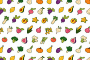 Fruits & vegetables icons set, a Food Illustration by PaperTrident (Thumbnail 14 of 14)