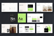 Brand Guidelines Template, a Presentation Template by UpSolution (Thumbnail 2 of 6)