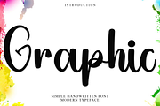 Graphic, a Handwritten Font by FreshTypeINK (Thumbnail 1 of 8)