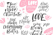 Love lettering collection., a Decorative Illustration by Asya Mix (Thumbnail 2 of 11)