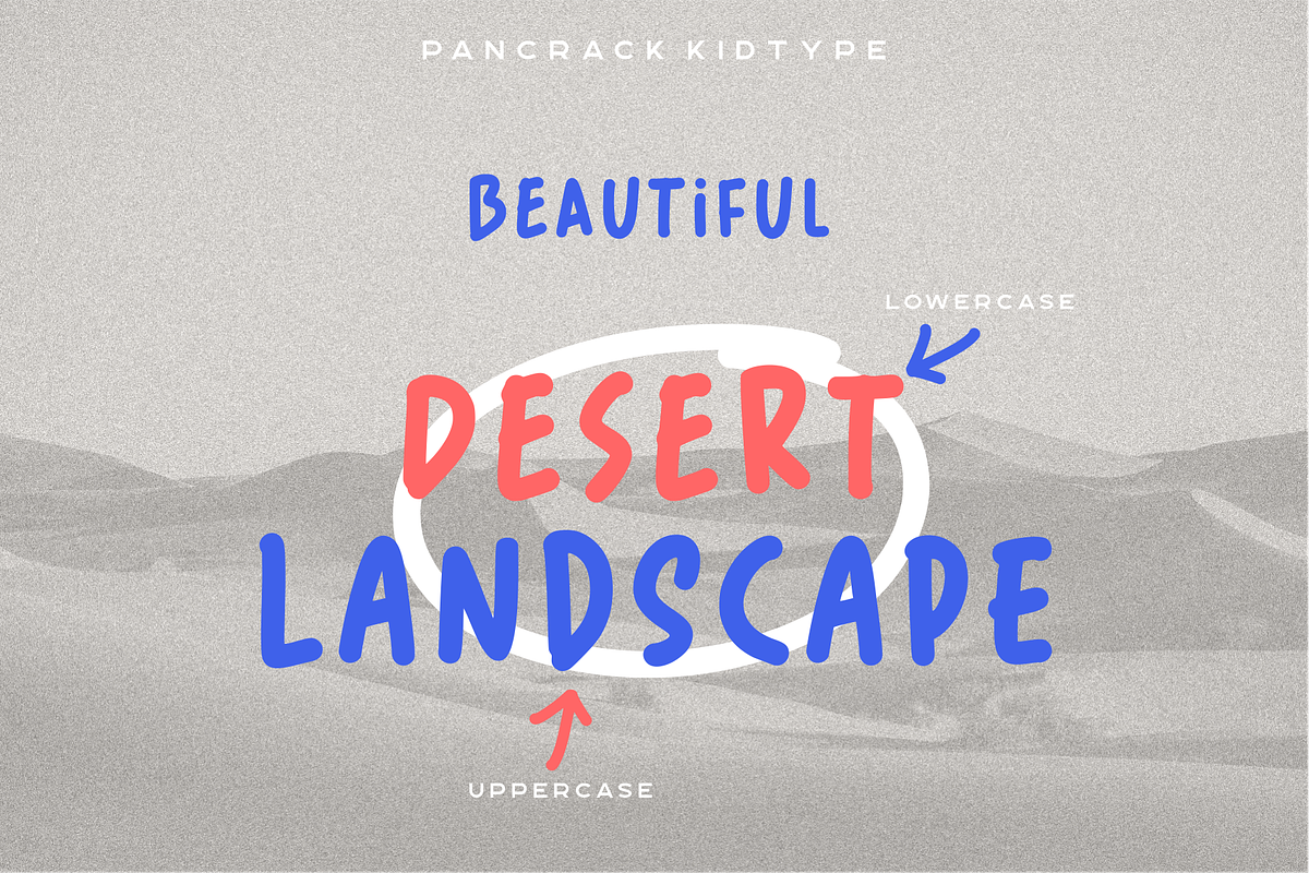 Pancrack Handwritten Playful, a Sans Serif Font by 24Design Studios (Photo 6 of 8)