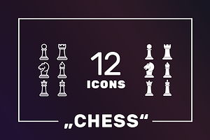 Chess icon set
