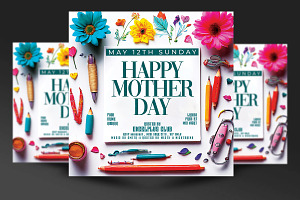 Mothers Day Flyer, a Flyer Template by RTXdesinger99