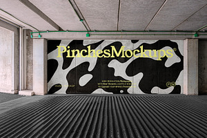 Wall Mockup PM WL01, a Mockup by PinchesMockups©