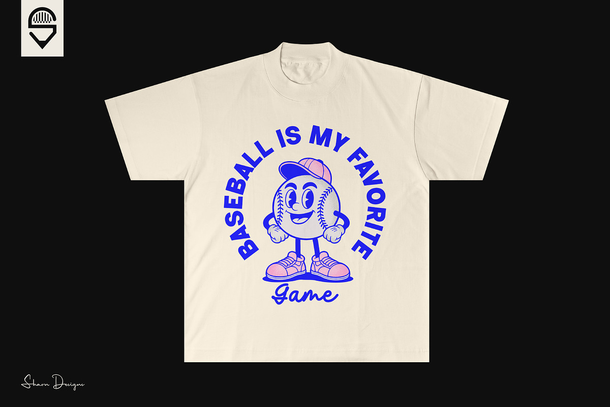 Baseball Is My Favorite Game, a Sport Illustration by shaondesigns (Photo 4 of 4)