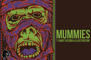 Mummies Illustration