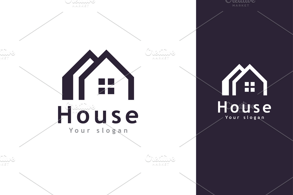 Real Estate Vector Logo Template, a Branding & Logo Template by T.Vooka