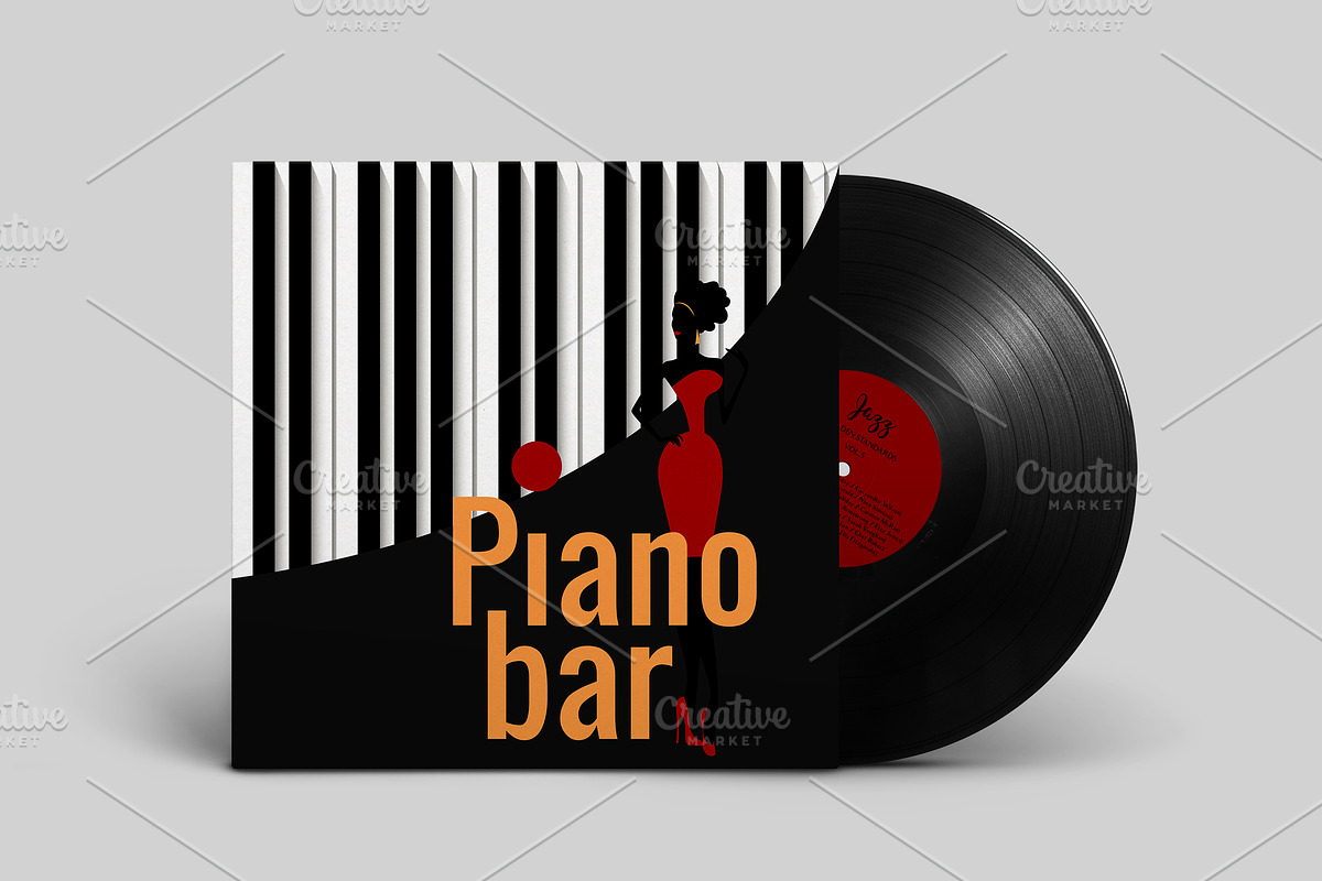 Piano Bar Collection, an Illustration by NKTN graphics (Photo 3 of 16)