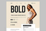Online Shopping Landing Page, a Landing Page Template by CreativeShaper (Thumbnail 2 of 6)