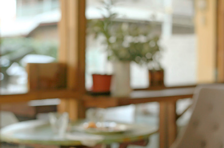 blurred coffee shop 