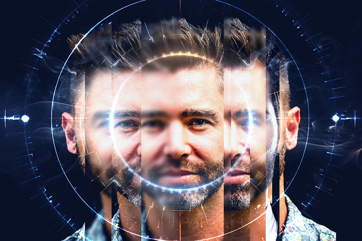 Mirror Portrait Photoshop Effect, a Brushes & More by INTENTFX (Photo 6 of 8)