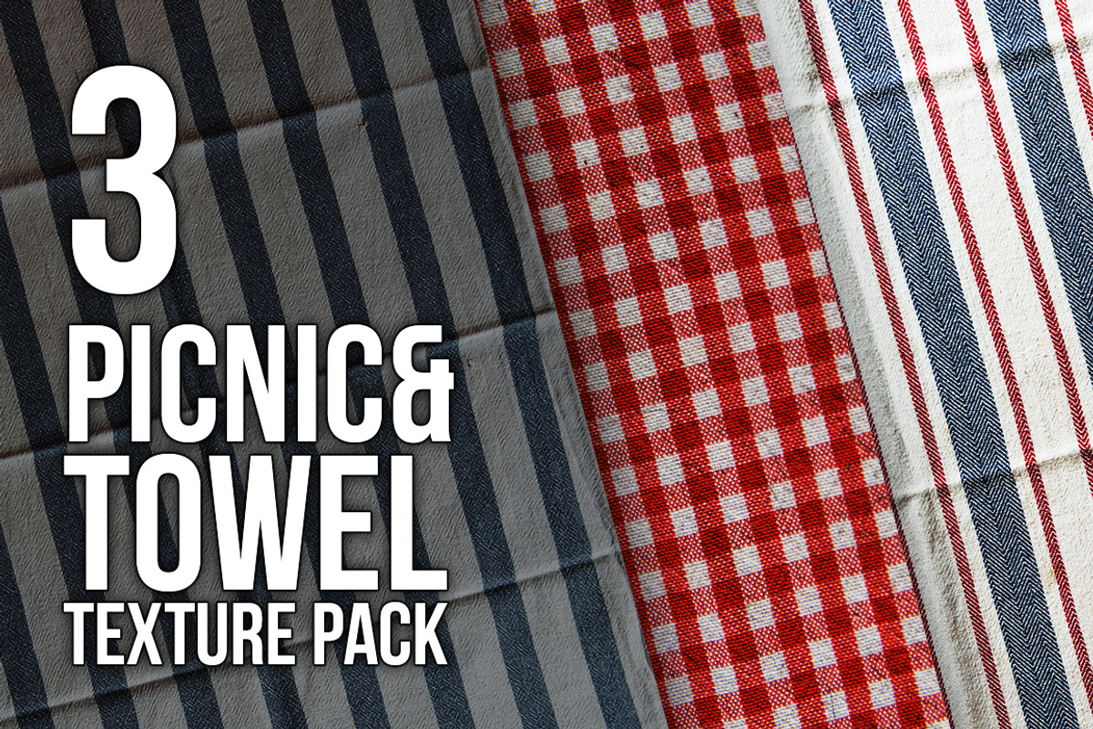 Picnic towel - HD Texture Pack, a Texture Graphic by Floor