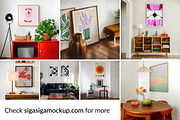 RIBBONS Minimal Holiday Mockup Set, a Product Mockup by SigaSigaMockup (Thumbnail 4 of 4)