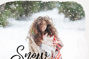 50 Snow Photo Overlays