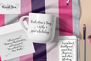 Rainy Love | Lovely Calligraphy, a Script Font by Almeera Std (Thumbnail 9 of 10)