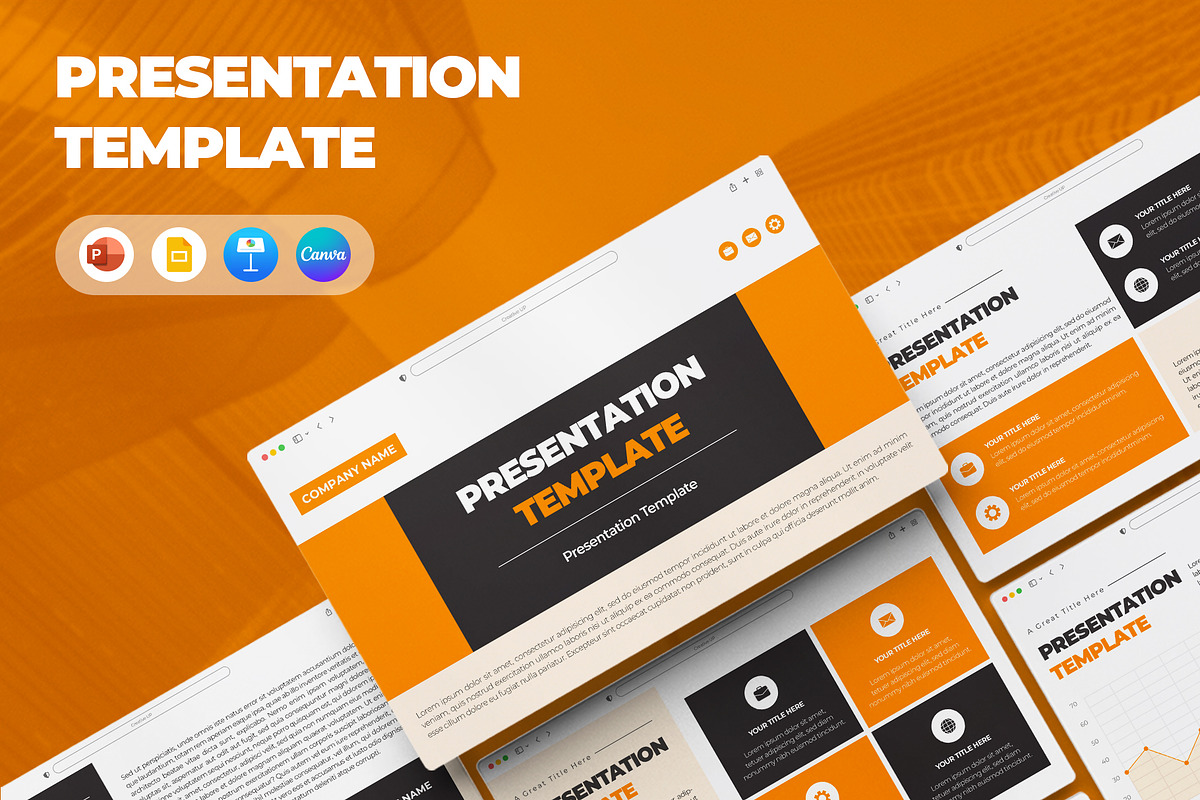 Business Strategy Presentation, a Presentation Template by CreativeUP (Photo 1 of 6)