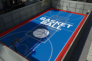 Basketball Court Mockup, an Advertising Mockup by Permadi Creative (Thumbnail 3 of 5)